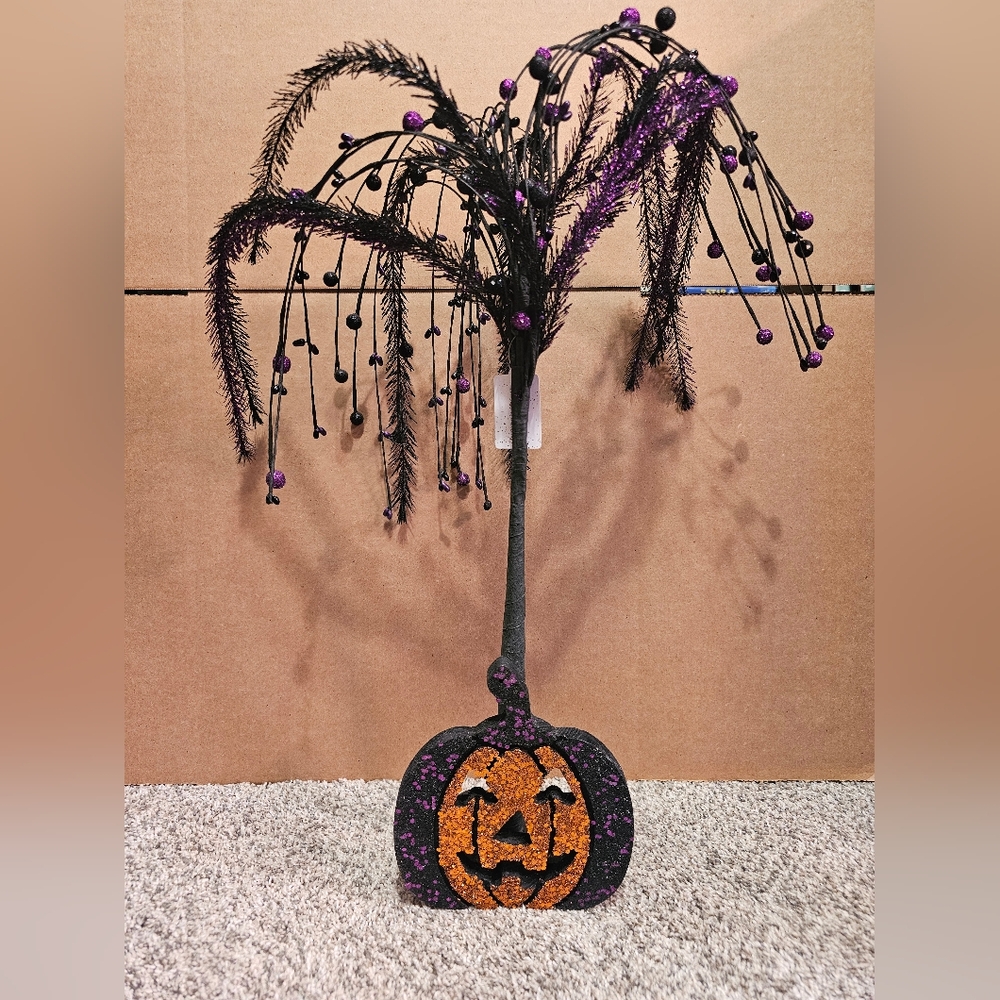 Halloween Pumpkin tree decor